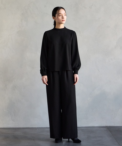 「AIMER」 パンツスーツ 15号 ブラック レディース_画像3
