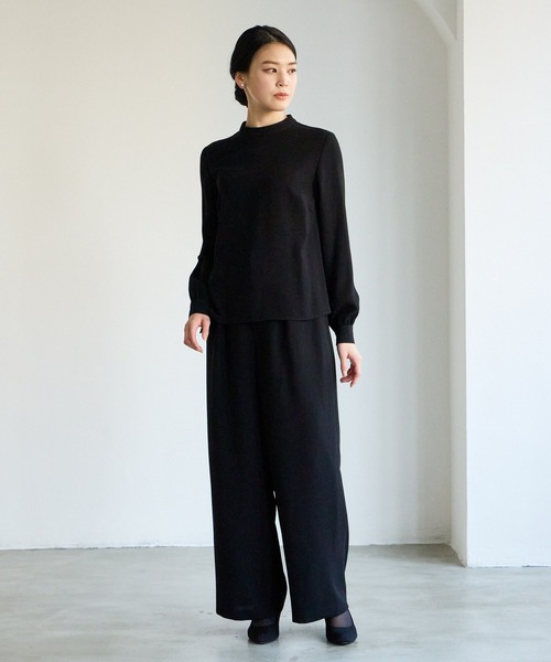 「AIMER」 パンツスーツ 15号 ブラック レディース_画像5