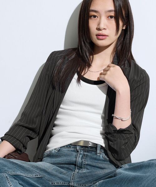 INDIVI（インディヴィ） ジャケット テーラードジャケット 「初秋/UV