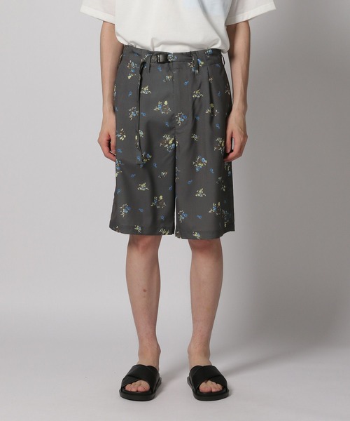 「NUMERALS」 ショートパンツ LARGE グレー メンズ_画像2