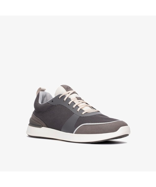 「Clarks」 ローカットスニーカー UK9 グレー メンズ_画像5