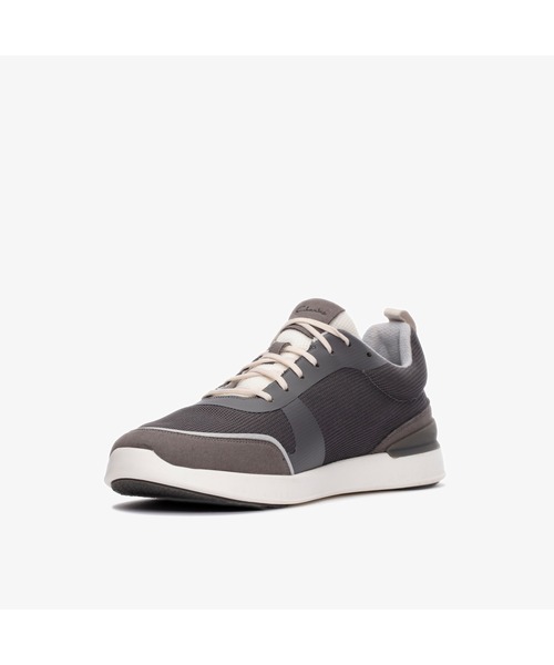 「Clarks」 ローカットスニーカー UK9 グレー メンズ_画像6
