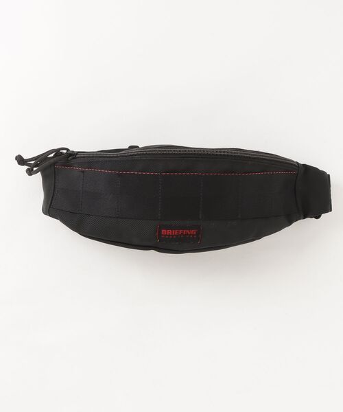 新品 CIE シー ウエストバッグ ボディバッグ ポーター BRIEFING BRIEFING（ブリーフィング） ワンポイントウエストバッグ - ブラック