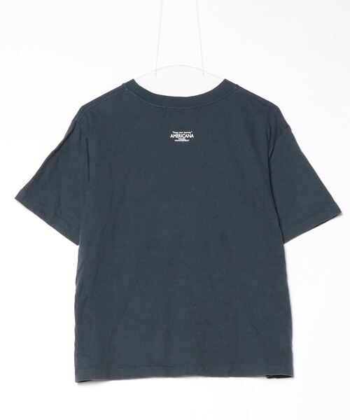 「AMERICANA」 半袖Tシャツ - ネイビー レディース_画像2