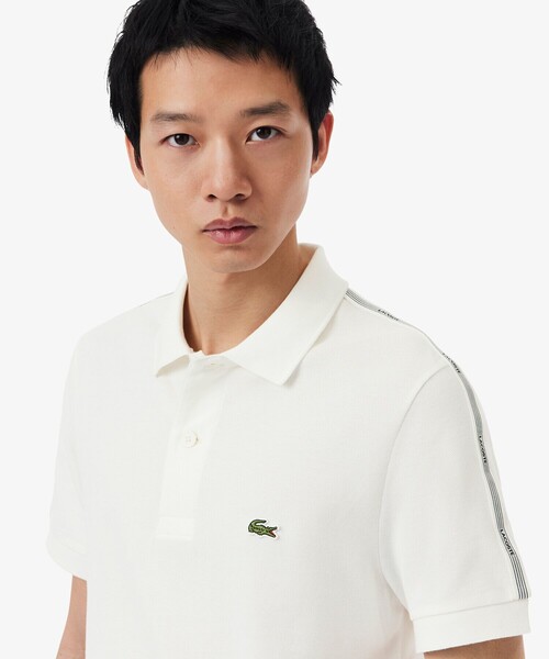 LACOSTE（ラコステ） ポロシャツ 半袖 「EC限定」ショルダーテーピング