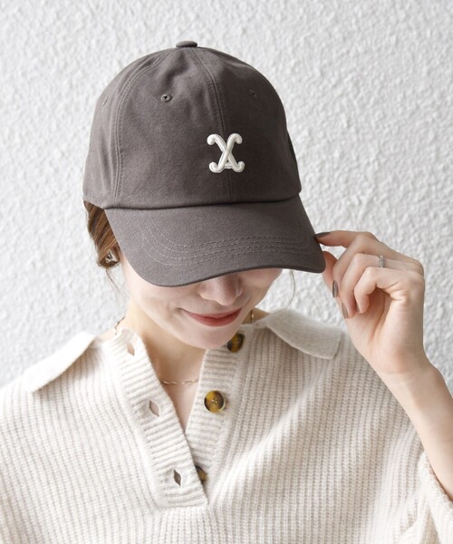「VARZAR」 キャップ ONE SIZE ブラック レディース_画像3