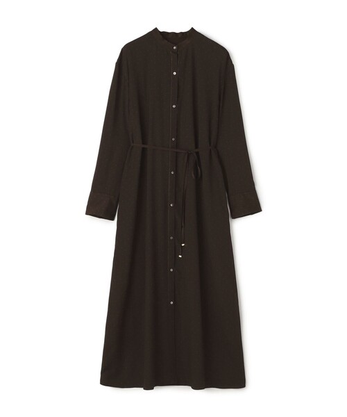 Ballsey（ボールジィ） シャツワンピース ドットプリント ロングシャツ