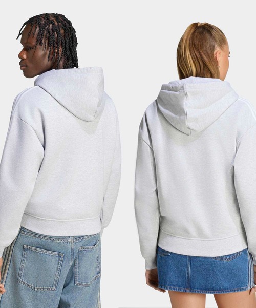 adidas（アディダス） パーカー オーバーサイズ ジップパーカー