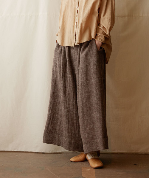 IKKUNA（イクナ） ワイドパンツ パンツ wide legged pants／ワイド