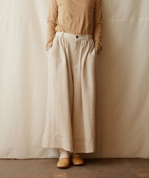 IKKUNA（イクナ） ワイドパンツ パンツ wide legged pants／ワイド