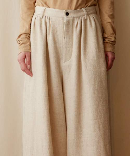 IKKUNA（イクナ） ワイドパンツ パンツ wide legged pants／ワイド
