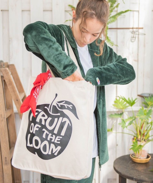 FRUIT OF THE LOOM トートバッグ LOOM PIPING TOTO レディース