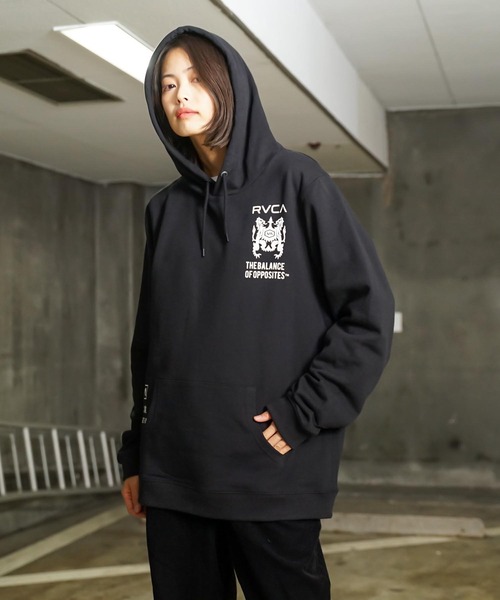 パーカー Rvca メンズ Cluster Hd パーカー 21年冬モデル ルーカプルオーバーパーカー Zozotown Paypayモール店 通販 Paypayモール