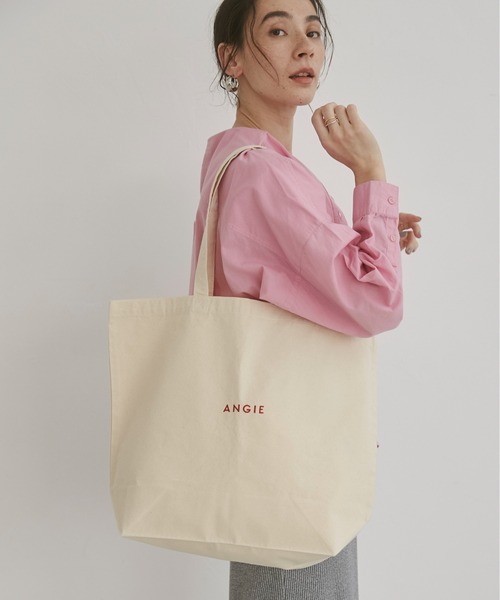 ANGIE トートバッグ ANGIEロゴトートバック レディース