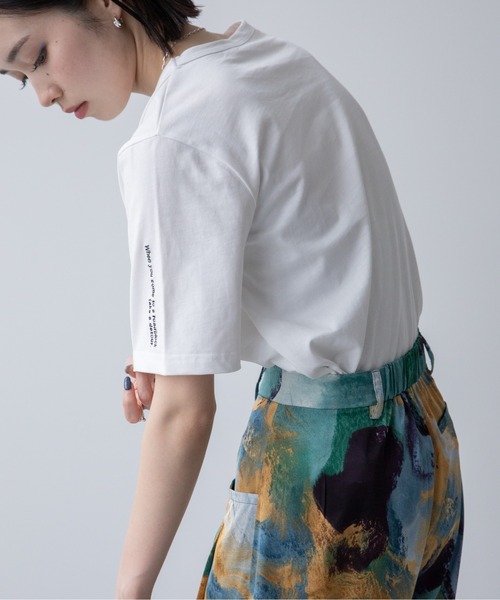 プティ♡さま専用　ディオール　tシャツ ロゴ刺繍　インフルエンサー着用　S Dior パロディTシャツ 4900円🍓 夏にぴったりの Tシャツです