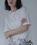 tシャツ ロゴ刺繍パイピングTシャツ/新色追加...の詳細画像2