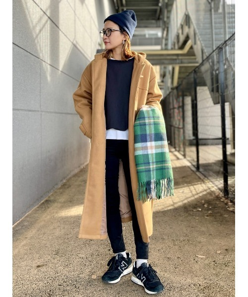 バーバリー♡ダッフルコート　ノバチェック ウール　ハニーベージュ ウール ダッフルコート (アーカイブベージュ) | Burberry®公式サイト