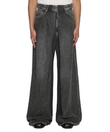パンツ JOHN LAWRENCE SULLIVAN super wide pants Washed Denim Super Wide Pants