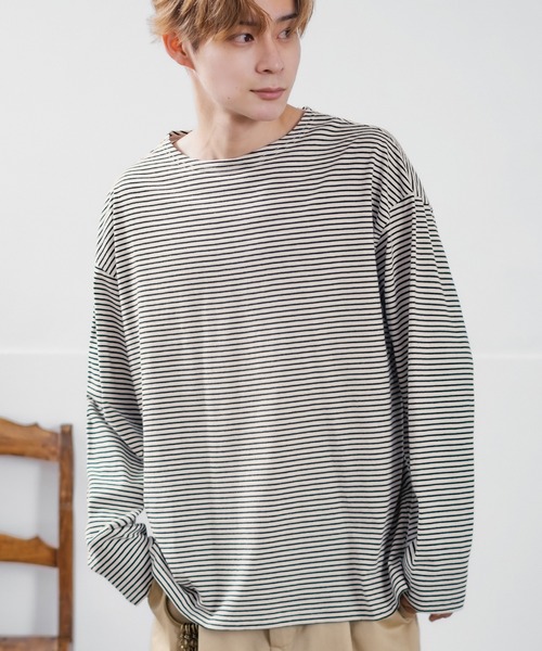 improves（インプローブス） tシャツ 「improves」ボーダー ボート