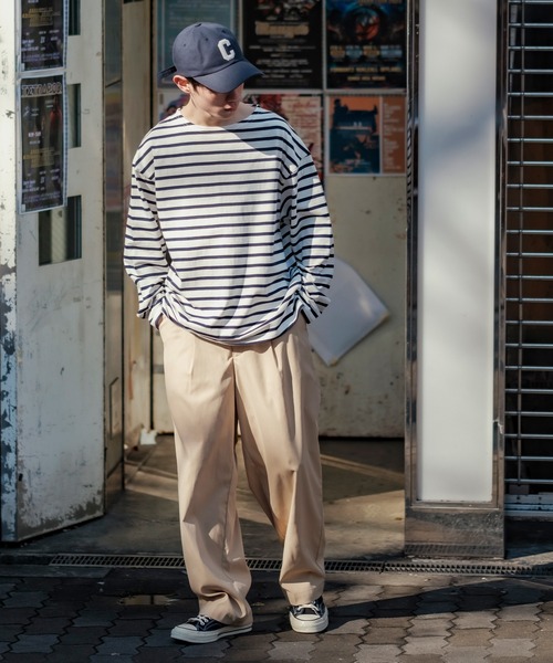 improves（インプローブス） tシャツ 「improves」ボーダー ボート