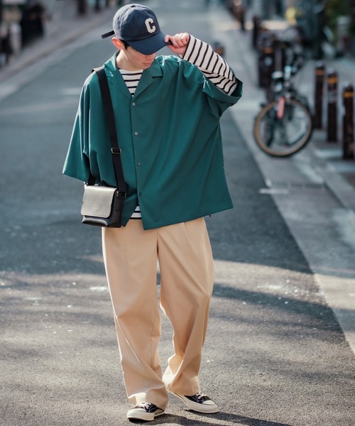 美品】レミレリーフ 長袖カットソー バスクシャツ ボートネック