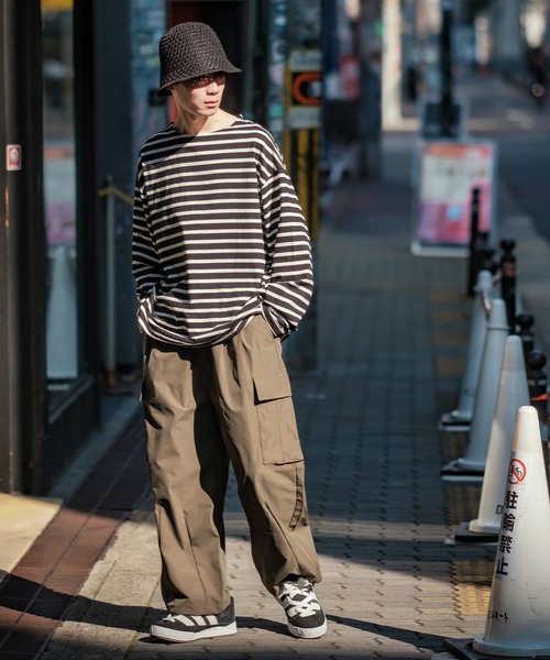 improves（インプローブス） tシャツ 「improves」ボーダー ボート