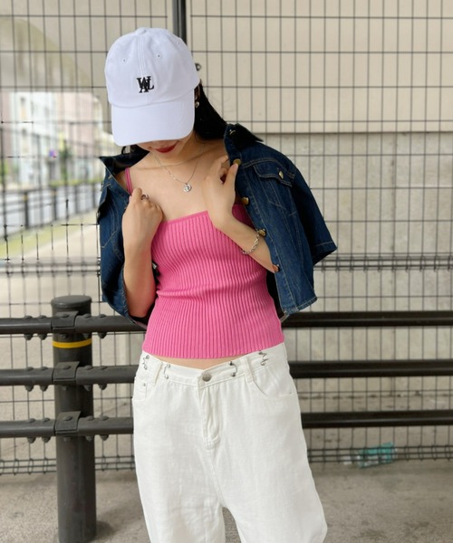 帽子 キャップ レディース WOOALONG(ウアロン)/Signature Small Logo ball cap/シグネチャー スモール ロゴ ベ｜zozo｜17