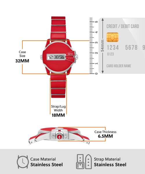 DIESEL　DZ7421 未使用新品☆腕時計　ディーゼル Amazon.co.jp: (ディーゼル) DIESEL メンズ 時計 TIMEFRAME DZ7421