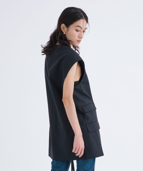 CINOH ベスト 「CINOH/チノ」SUMMER WOOL GILLET/サマーウール CINOH ベスト 「CINOH/チノ」SUMMER WOOL GILLET/サマーウール