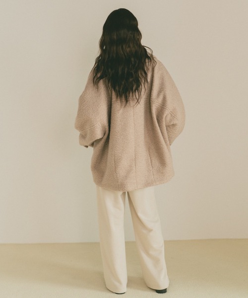 VANNIE U（ヴァニーユー） コート アウター ブークレビッグカラー