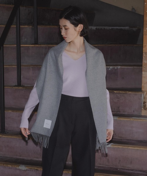 マフラー ストール 「matti totti」カシミヤ マフラー カシミア 100％ 大判 レディース 無地 単色 カシミヤマフラー カシミアマフラー_24