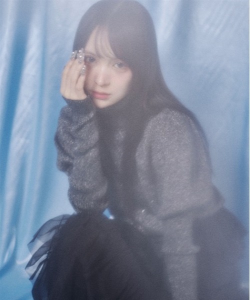 ニット セーター グリッターペプラムニット レディース Fickle Bebe ニット セーター グリッターペプラムニット