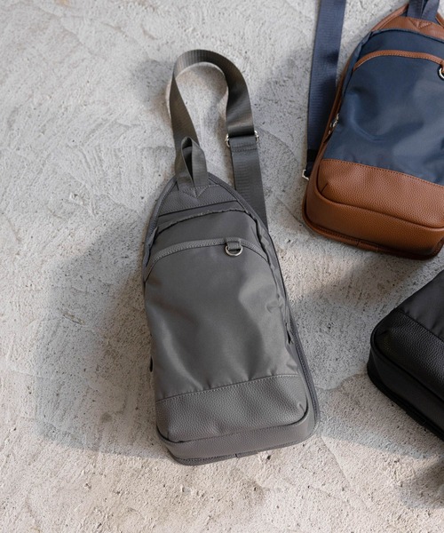 LAKOLE ウエストポーチ 縦型CBボディBAG / 991661 メンズ