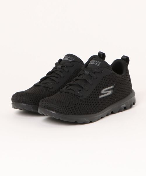 ［美品］Skechers Go Walk ブラック スニーカー　22.5 SKECHERS（スケッチャーズ） スニーカー 「SKECHERS」GO WALK TRAVEL