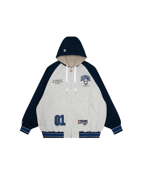 aape アウタージャケット AAPE BY A BATHING APE コート ジャケット REVERSIBLE ZIP UP