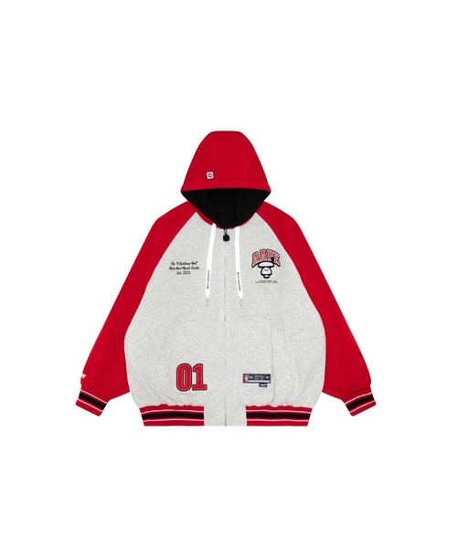 aape アウタージャケット AAPE BY A BATHING APE コート ジャケット REVERSIBLE ZIP UP