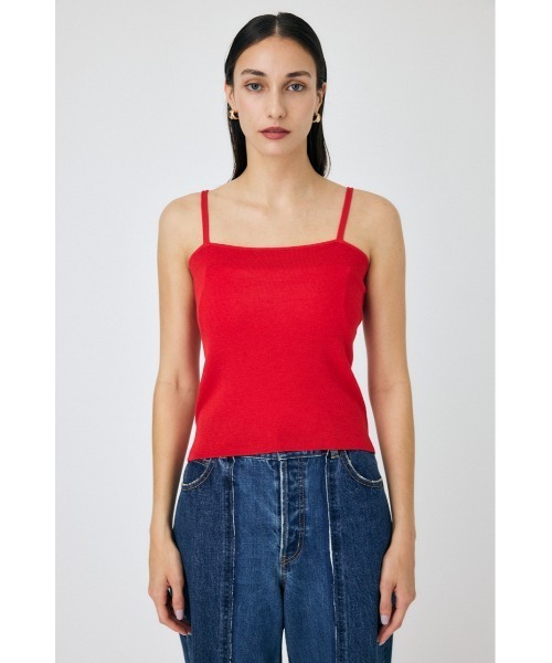 ブラウス シャツ ニットキャミソール ＆ リボンシャツセット レディース MOUSSY ブラウス シャツ ニットキャミソール ＆ リボンシャツ
