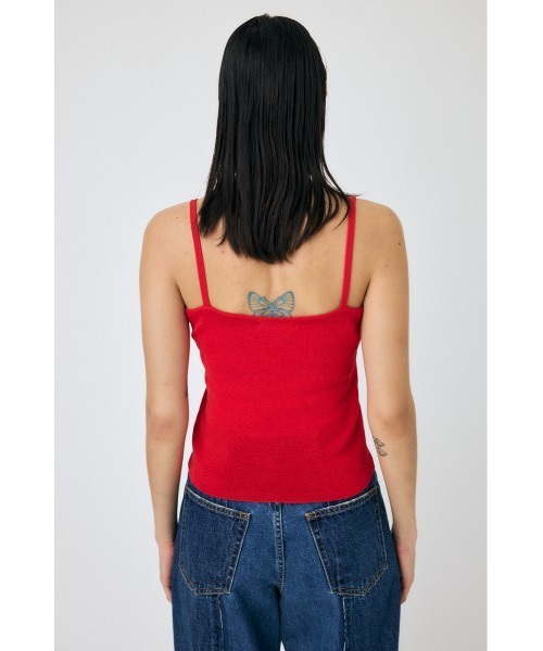 ブラウス シャツ ニットキャミソール ＆ リボンシャツセット レディース MOUSSY ブラウス シャツ ニットキャミソール ＆ リボンシャツ