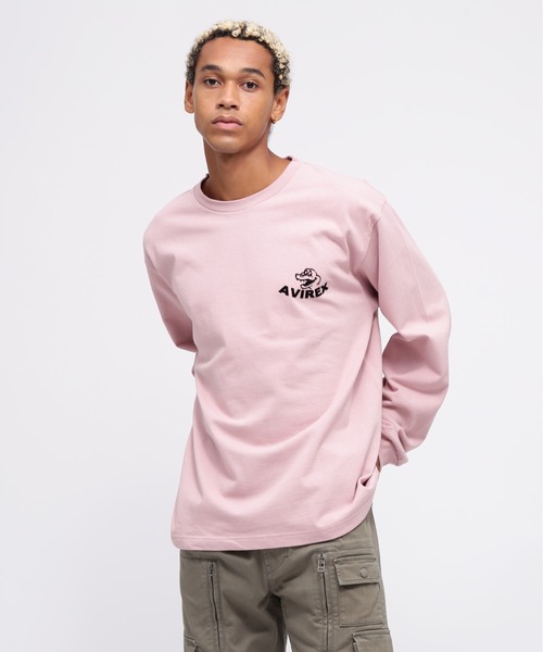 AVIREX tシャツ 「WEB＆DEPOT限定」USS FORT SNELLING