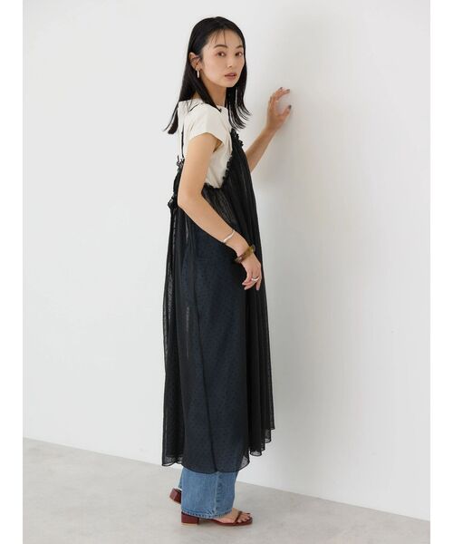 AMERICAN HOLIC ワンピース ドビーシフォンキャミワンピース