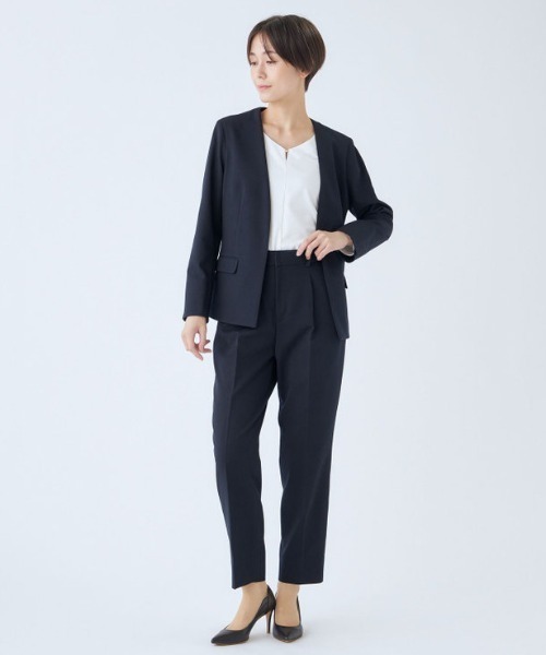 SUIT SELECT セットアップ 「洗えるスーツセット」ストレッチ
