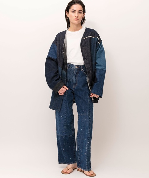 Johnbull（ジョンブル） ジャケット ノーカラージャケット 「rebear by