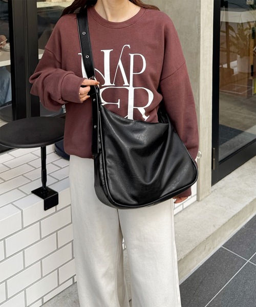 LE MORE ショルダーバッグ バッグ ダブルベルトショルダーバッグ