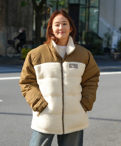 BILLABONG ブルゾン アウター メンズ BOA FLEECE PUFF JK