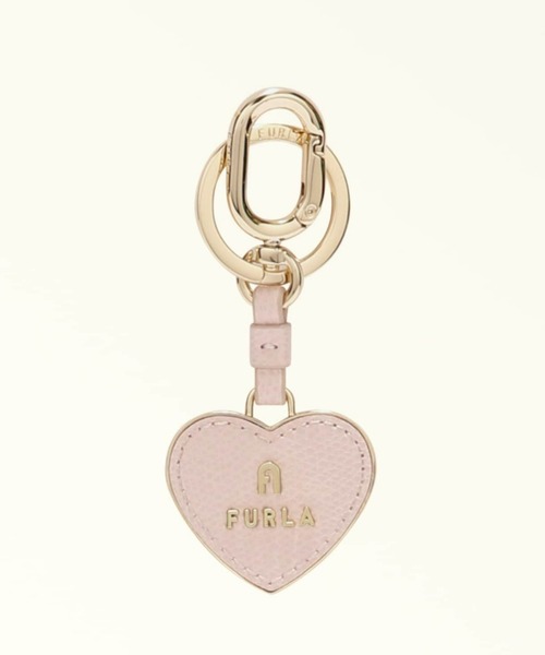 FURLA ♡ハート型キーホルダー ピンク♡未使用 FURLA - FURLA ハート キーチャーム VENUS キーホルダー