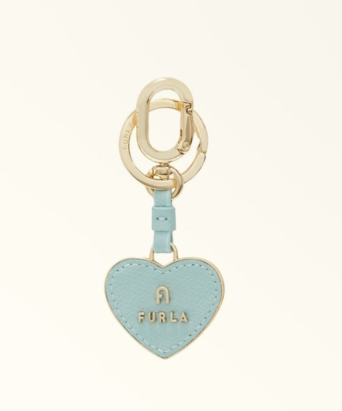 FURLA Camelia ハート ロゴ キーリング FURLA キーホルダー CAMELIA KEYRING HEART : ZOZOTOWN Yahoo!店