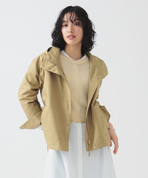 B：MING by BEAMS マウンテンパーカー ウインドブレーカー 撥水 25SS 