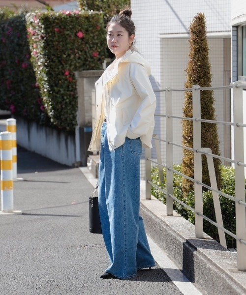 B：MING by BEAMS マウンテンパーカー ウインドブレーカー 撥水
