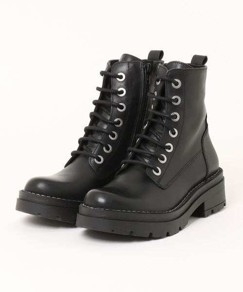 CHACAL ブーツ レースアップ ショートブーツ レディース : ZOZOTOWN