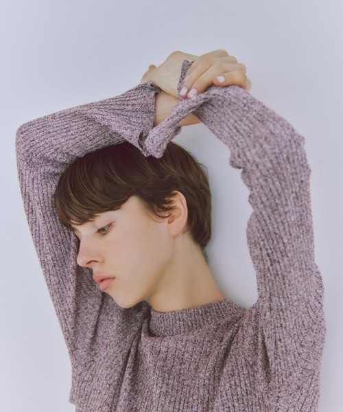SNIDEL ワンピース バックオープンニットワンピース : ZOZOTOWN